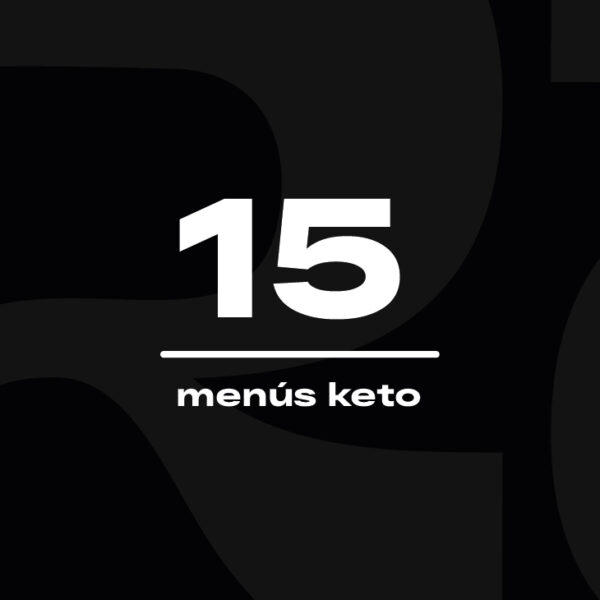 Pack 15 Menús Keto
